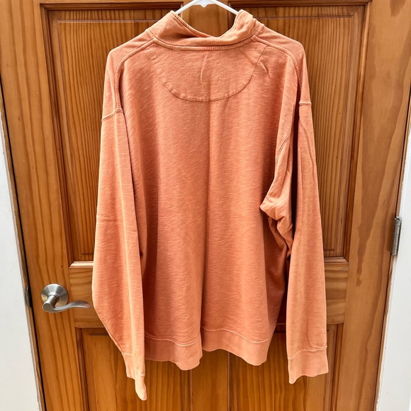 Orvis quarter zip orange XL - Picture 2 of 3